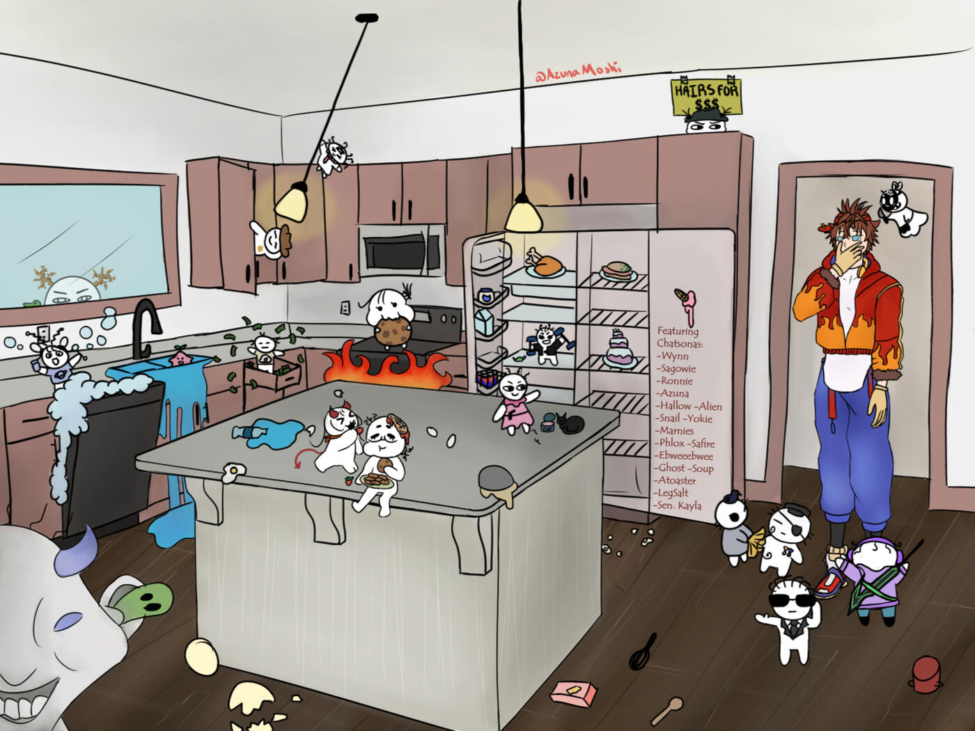 Snail Comm- chat kitchen chaos