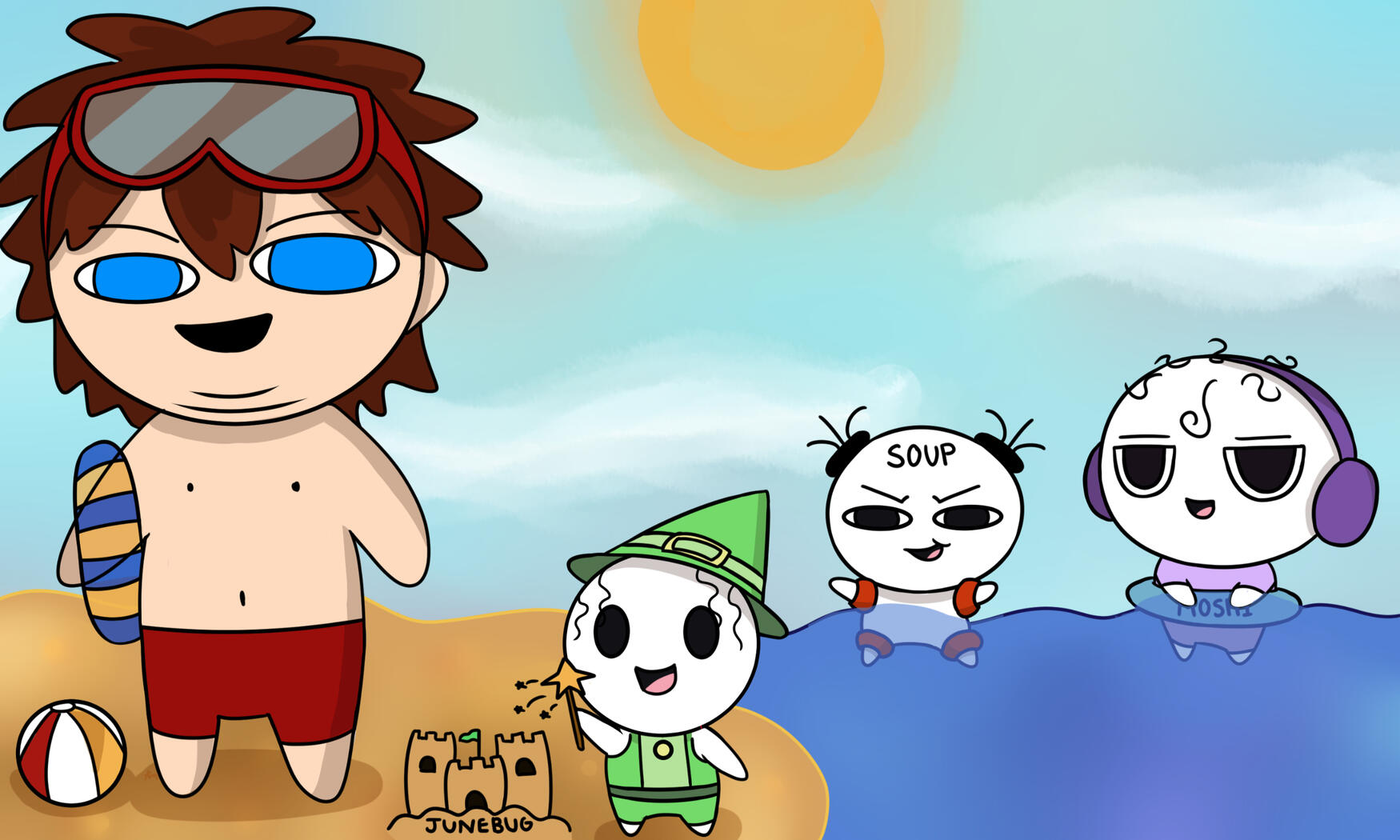 Denji w/Chat Doodle Fanart