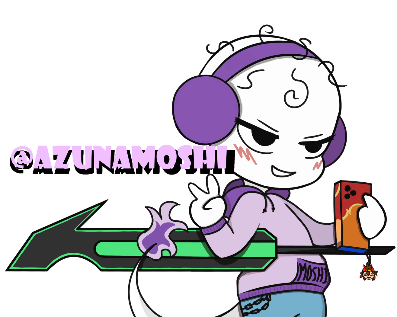 azunamoshi chatsona